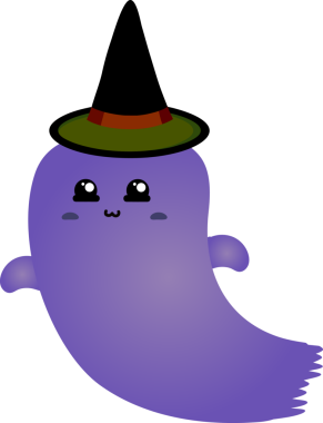 Tatlı hayalet çizgi filmi, cadılar bayramı