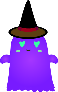 Tatlı hayalet çizgi filmi, cadılar bayramı