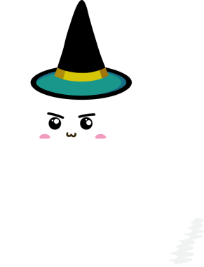 Tatlı hayalet çizgi filmi, cadılar bayramı