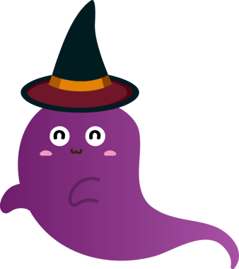 Tatlı hayalet çizgi filmi, cadılar bayramı