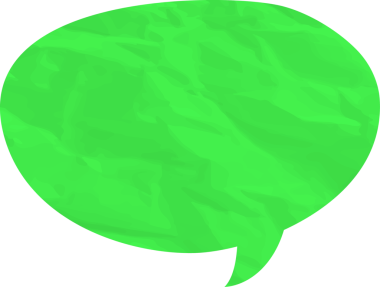 Eski grunge kağıt konuşma balonu, buruşuk element