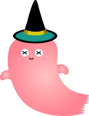 Tatlı hayalet çizgi filmi, cadılar bayramı