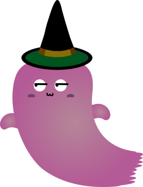 Tatlı hayalet çizgi filmi, cadılar bayramı