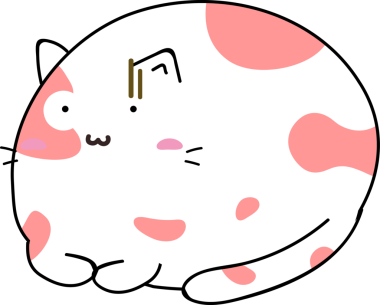 Tatlı kedi çizgi filmi, kedi yavrusu.