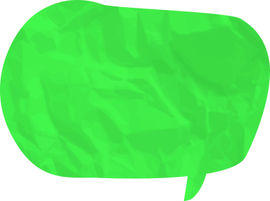 Eski grunge kağıt konuşma balonu, buruşuk element