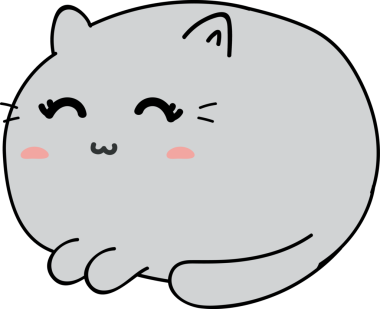 Tatlı kedi çizgi filmi, kedi yavrusu.