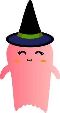 Tatlı hayalet çizgi filmi, cadılar bayramı