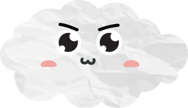 Güzel bulut kağıdı sanatı