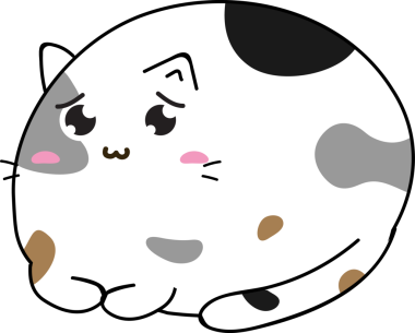 Tatlı kedi çizgi filmi, kedi yavrusu.