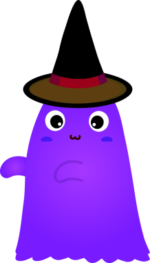 Tatlı hayalet çizgi filmi, cadılar bayramı