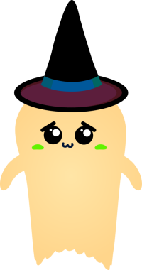 Tatlı hayalet çizgi filmi, cadılar bayramı