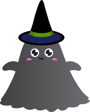 Tatlı hayalet çizgi filmi, cadılar bayramı