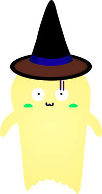 Tatlı hayalet çizgi filmi, cadılar bayramı