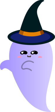 Tatlı hayalet çizgi filmi, cadılar bayramı