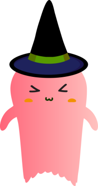 Tatlı hayalet çizgi filmi, cadılar bayramı