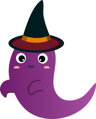 Tatlı hayalet çizgi filmi, cadılar bayramı