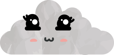 Şirin bulut kağıdı sanatı, buruşuk element