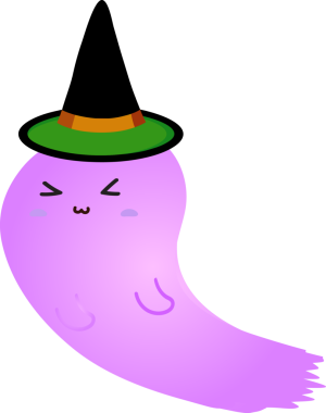 Tatlı hayalet çizgi filmi, cadılar bayramı