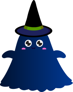 Tatlı hayalet çizgi filmi, cadılar bayramı