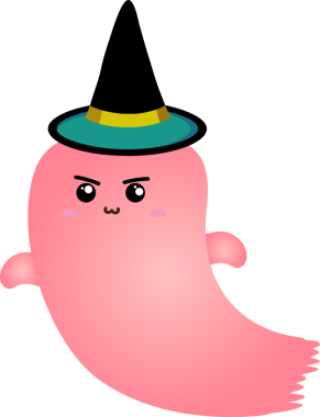 Tatlı hayalet çizgi filmi, cadılar bayramı