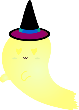 Tatlı hayalet çizgi filmi, cadılar bayramı