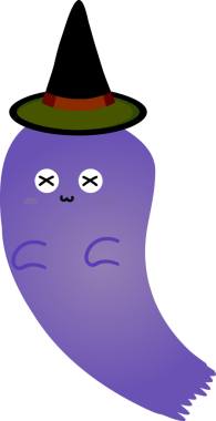 Tatlı hayalet çizgi filmi, cadılar bayramı