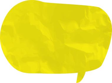 Eski grunge kağıt konuşma balonu, buruşuk element