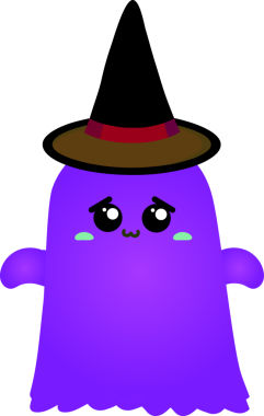 Tatlı hayalet çizgi filmi, cadılar bayramı