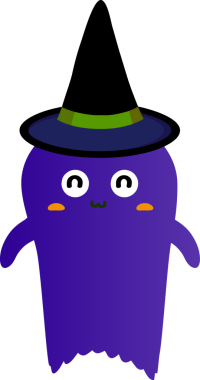 Tatlı hayalet çizgi filmi, cadılar bayramı