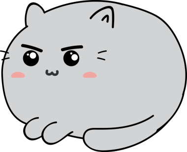 Tatlı kedi çizgi filmi, kedi yavrusu.