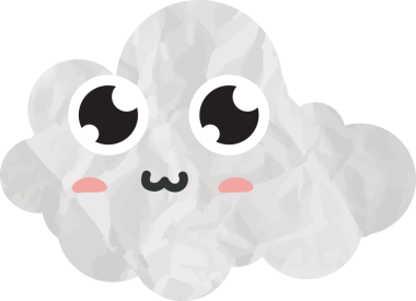 Güzel bulut kağıdı sanatı