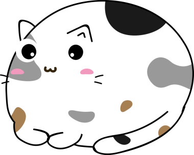 Tatlı kedi çizgi filmi, kedi yavrusu.