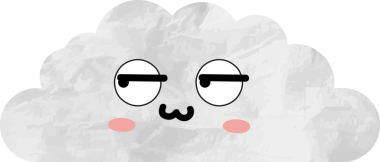 sevimli bulut kağıtları, çizgi film elementleri