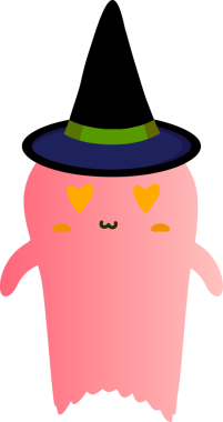 Tatlı hayalet çizgi filmi, cadılar bayramı