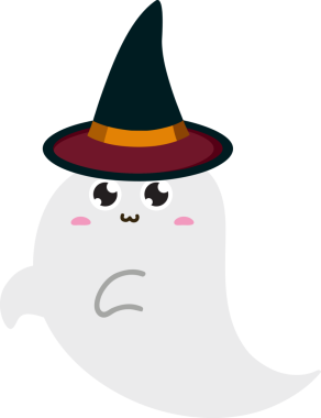 Tatlı hayalet çizgi filmi, cadılar bayramı