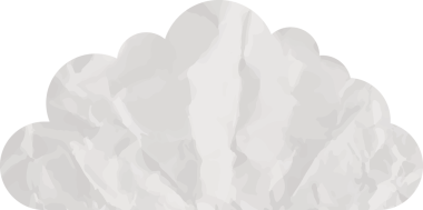 Bulut kağıdı sanatı, buruşuk element