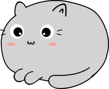 Tatlı kedi çizgi filmi, kedi yavrusu.