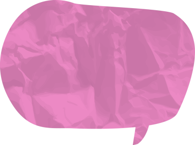 Eski grunge kağıt konuşma balonu, buruşuk element