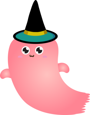 Tatlı hayalet çizgi filmi, cadılar bayramı