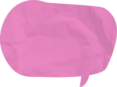 Eski grunge kağıt konuşma balonu, buruşuk element