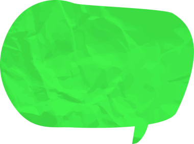 Eski grunge kağıt konuşma balonu, buruşuk element