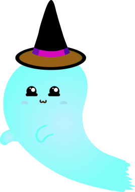 Tatlı hayalet çizgi filmi, cadılar bayramı