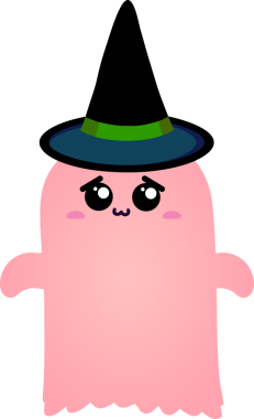 Tatlı hayalet çizgi filmi, cadılar bayramı