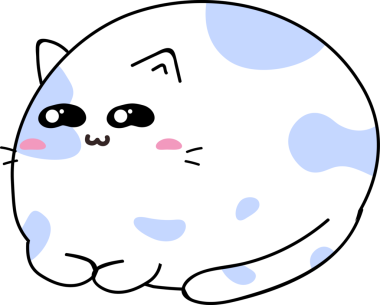 Tatlı kedi çizgi filmi, kedi yavrusu.