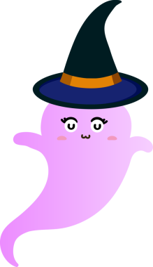 Tatlı hayalet çizgi filmi, cadılar bayramı