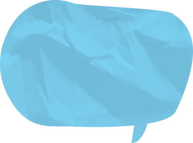 Eski grunge kağıt konuşma balonu, buruşuk element