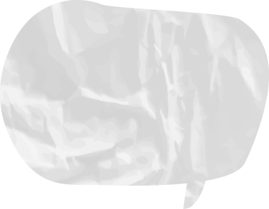 Eski grunge kağıt konuşma balonu, buruşuk element