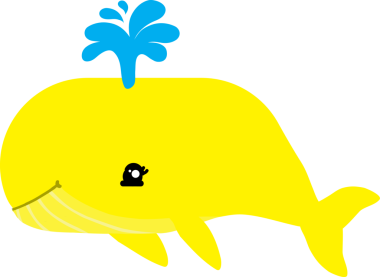 Şirin bir çizgi film karakterinin vektör çizimi