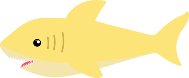 Şirin köpekbalığı karikatürü, deniz hayvanı