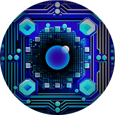 bir daire ile soyut vektör arkaplanı